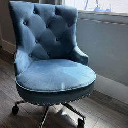 Velvet Accent Chair