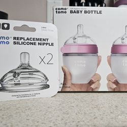 Comotomo Silicone Baby Bottles