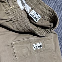 Used Khaki ProClub Joggers