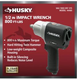 800 ft./lbs. 1/2 in. Impact Wrench