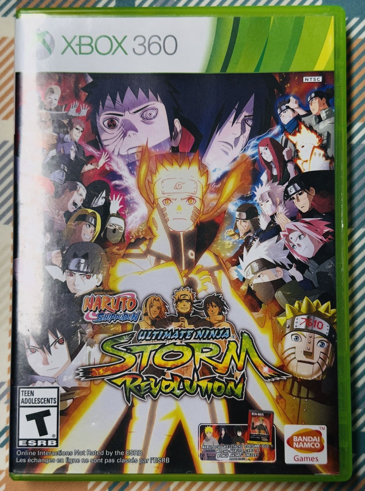 Naruto Shippiden: Ultimate Ninja Storm Revolution (Xbox 360) TESTED With Manual