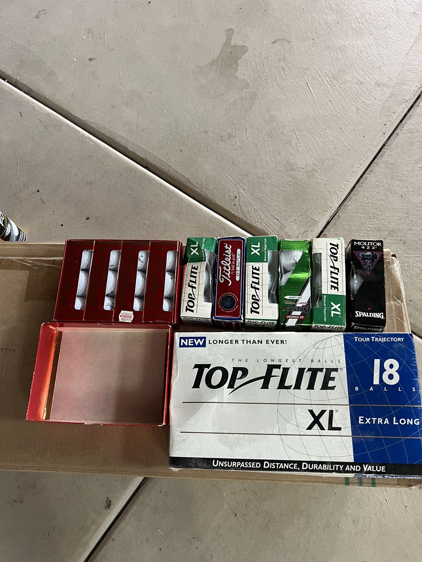 Top Flite Xl Golf Balls Brand New