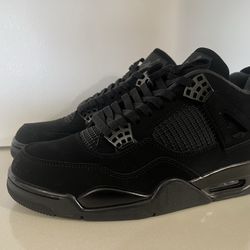 Air Jordan 4 Retro “Black Cat” new with box size 10   CU1110 010
