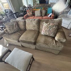 Sofa and extra wide chair