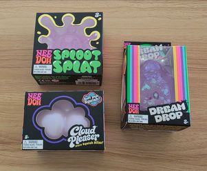 New NeeDoh Sploot Splat, Cloud Pleaser, Dream Drop - 1 for $20 or 2 for $34