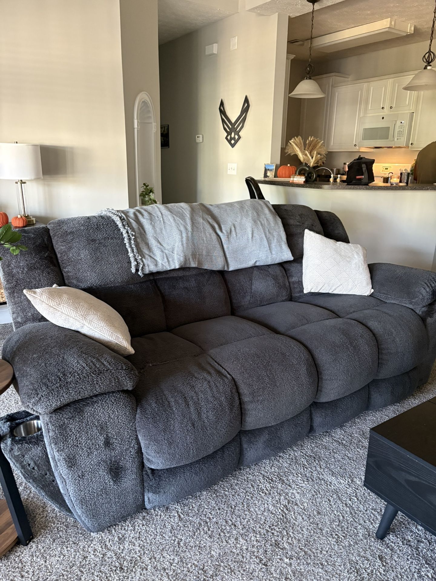 Couch - Declining With Cup Holders