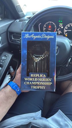 Dodgers Replica World Series Championship Trophy