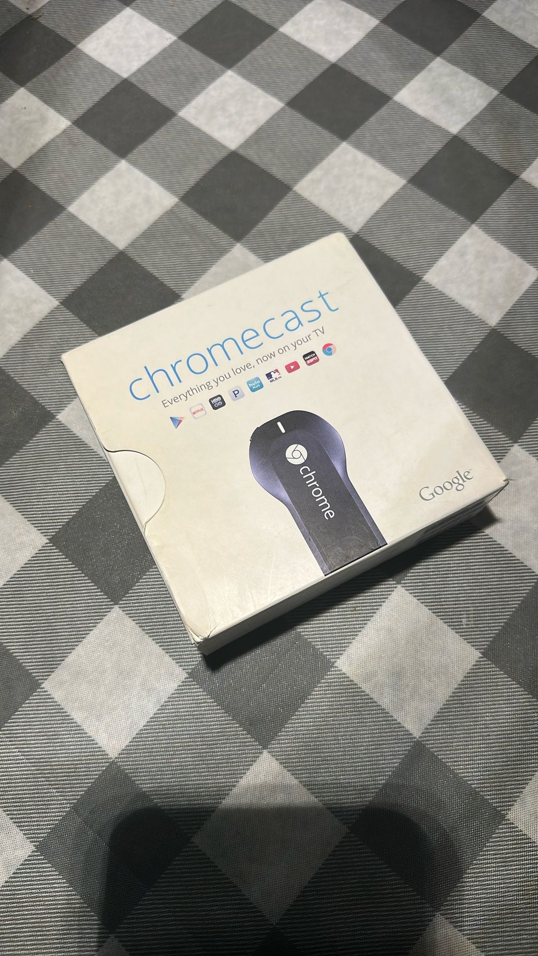 Chromecast By Google Streaming Videos On Demand. Netflix, Max, Disney 