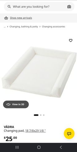Ikea changing pad