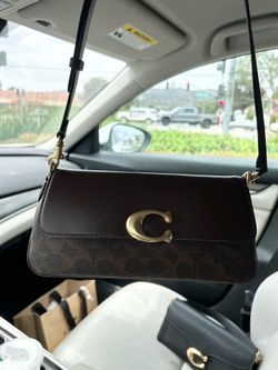 Coach Jet Shoulder Bag In Signature Canvas