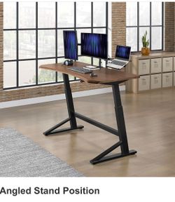 Bayside Furnishings Teagan 60" Adjustable Height Desk