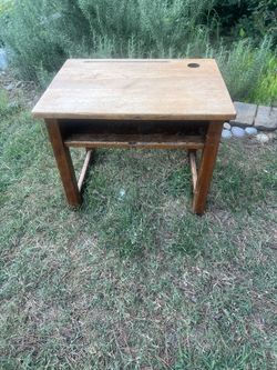 Vintage Child’s School Desk