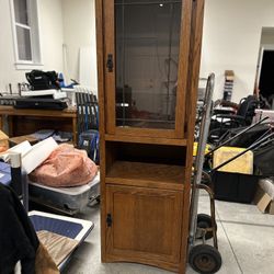Oak Cabinet