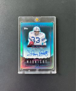 TONY DORSETT 2024 TOPPS MIDNIGHT #SMA-TD STROKE OF MIDNIGHT AUTO COWBOYS