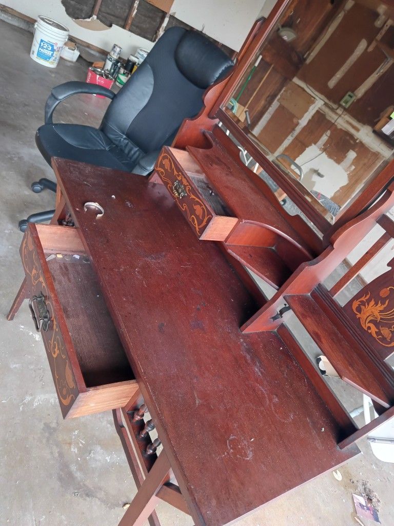 Antique Table, Makeup Counter