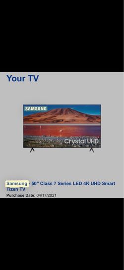 Samsung 2021 50 inch smart TV