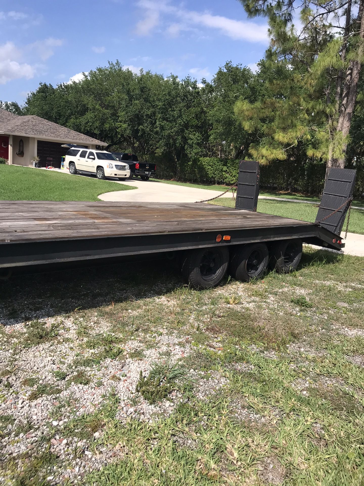 Heavy Duty 3 axel Trailer for buggy or recreational vehicles