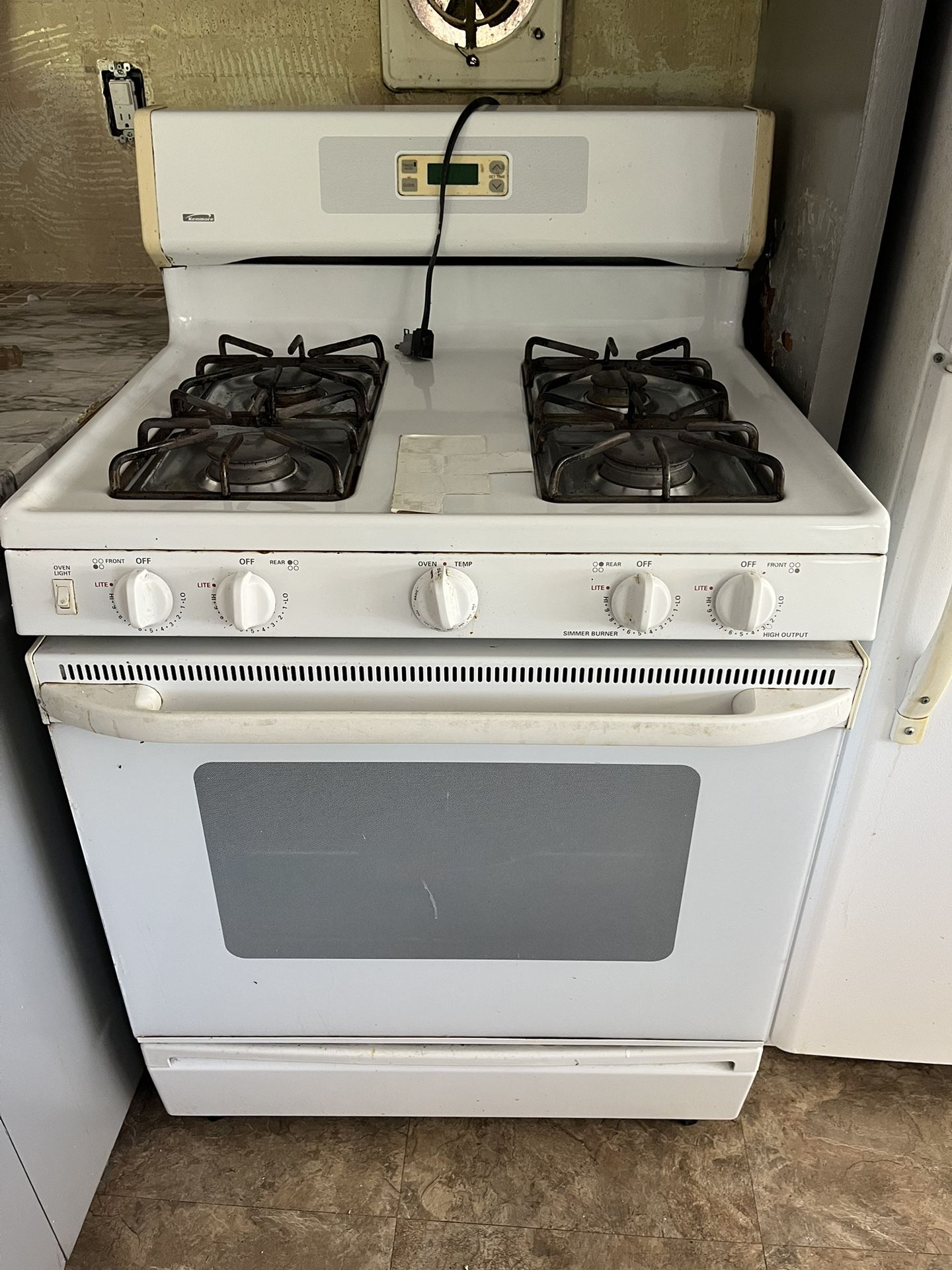 Stove Microwave And Fridge