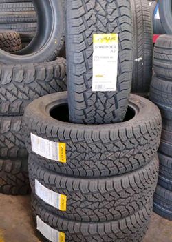 275/55/20 New Tires AT