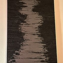 Black Textured Art