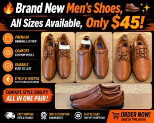Brand New Men's Shoes