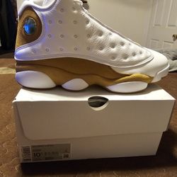 Jordan 13 White/Wheat DS New Size 10.5