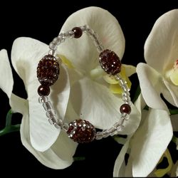 Bling FOOTBALL bracelet 