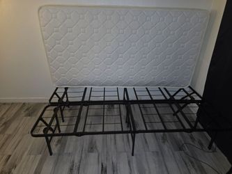 Bed frame and mattress full