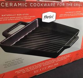 Ceramic Grill Pan for the Grill