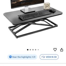 Height Adjustable Standing Desk Converter