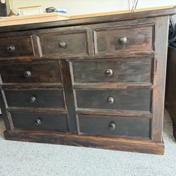 Solid Wood Dresser