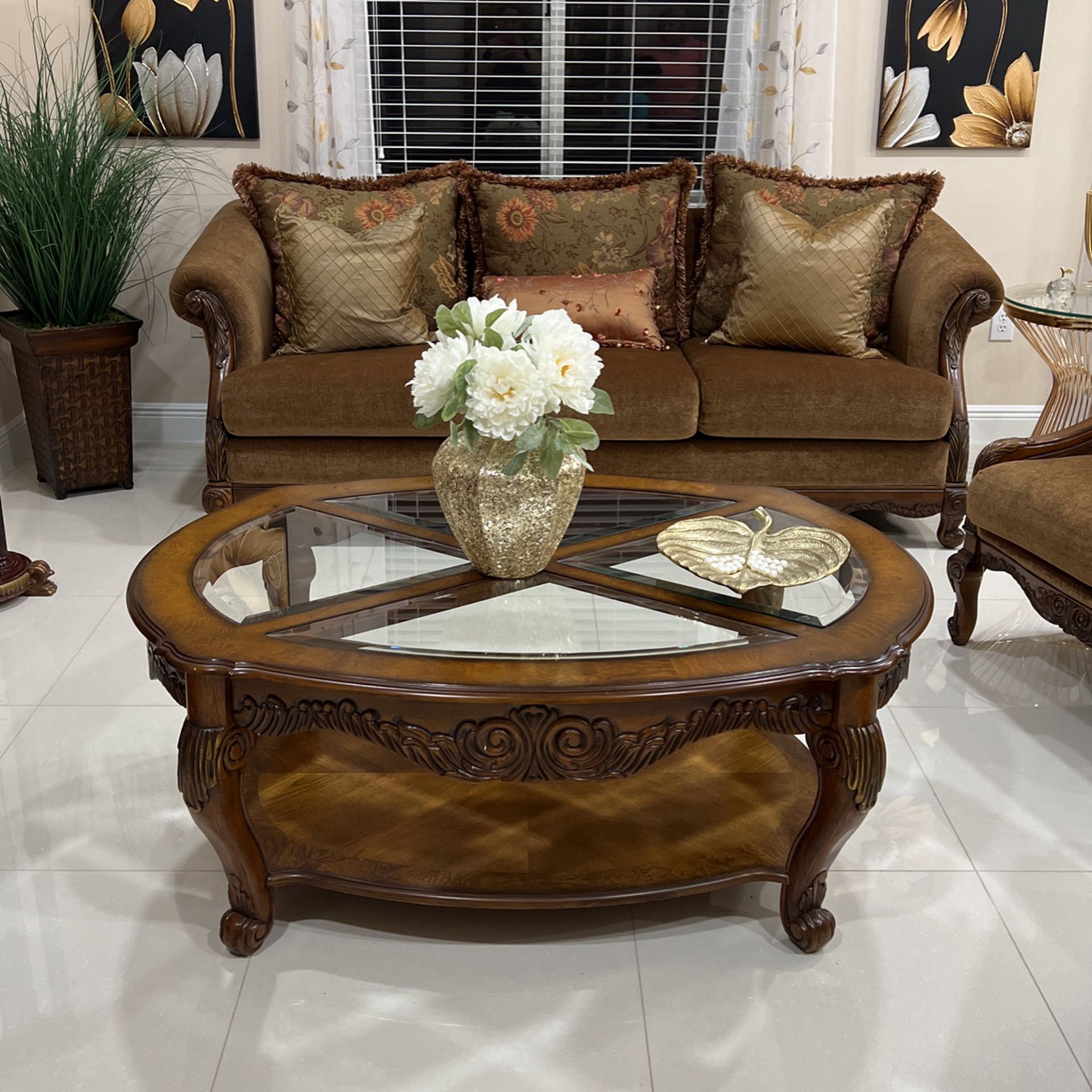 Wood Coffee Table From El Dorado Furniture 