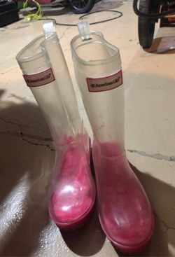 American Girl rain boots