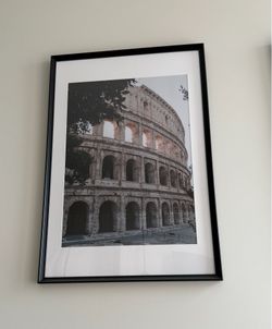 Framed Colosseum Wall Art – 24x36