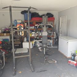 Weider Multi Gym And Pull Up Tower 
