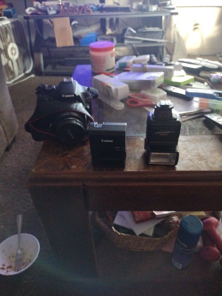Canon Camera never used. Only Took It Out The Box Once