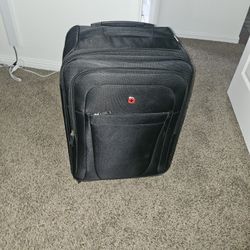 Swissgear Luggage 21" Expandable Carry-On Spinner Luggage - Black