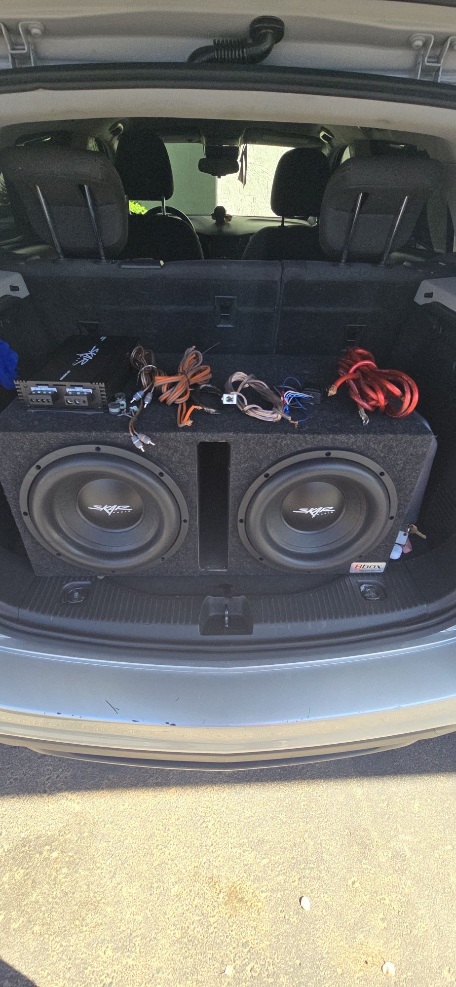2- 12inch Skar Sub Woofers 