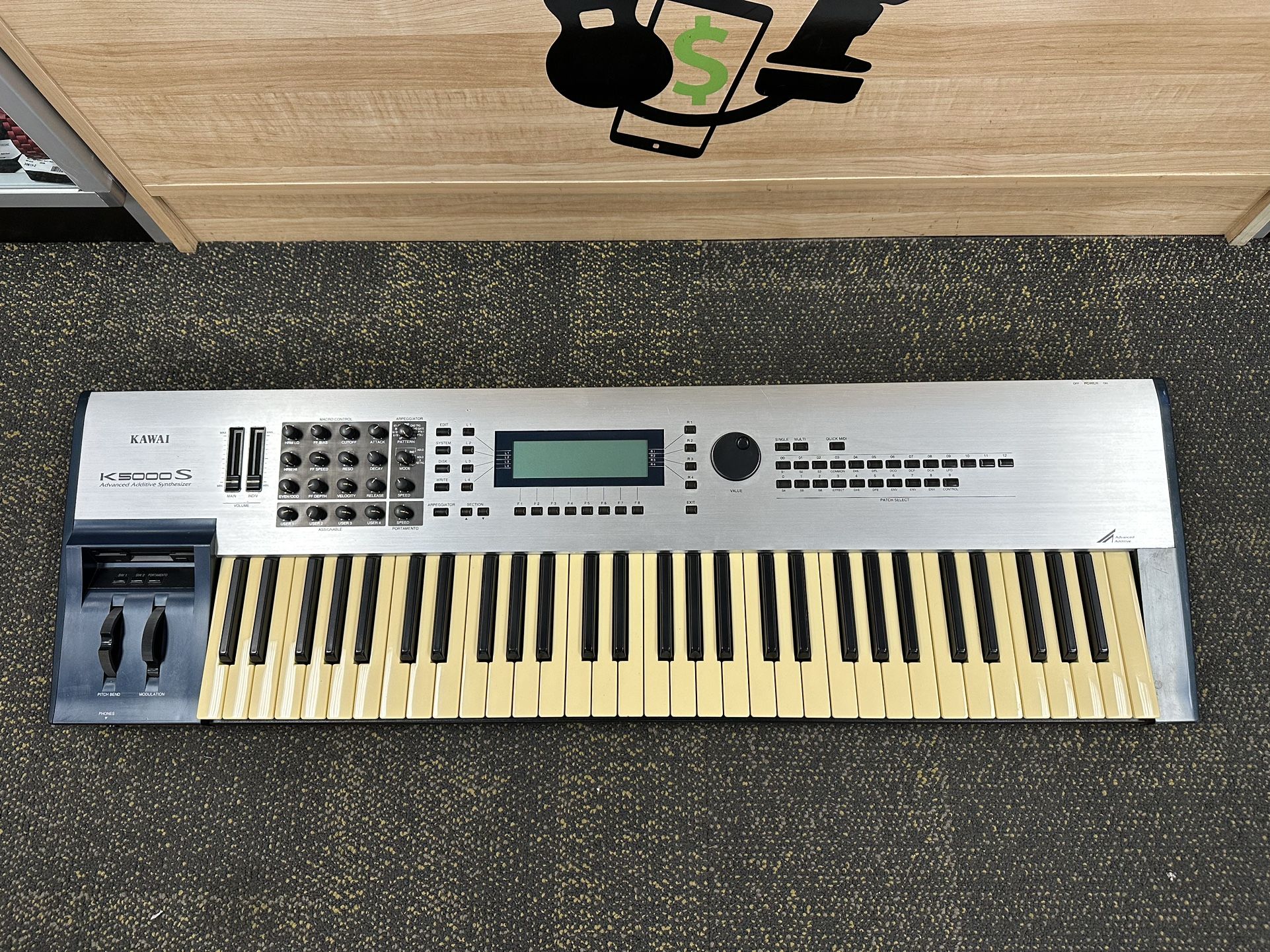Kawai K5000S 61-Key Digital Synthesizer