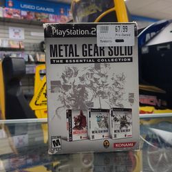 Metal gear solid essentials edition ps2