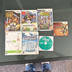 Wii Games $5 Each