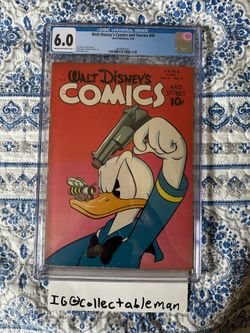 Walt Disney's Comics and Stories #69 CGC 6.0 1946 Donald Duck Gun Dell