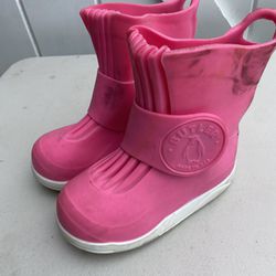 Butler Overboot Pink Passion Unisex Kids Rain Boots Size 12m Thru 01
