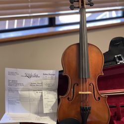 4/4 Handmade Violin From Violin Shop CA