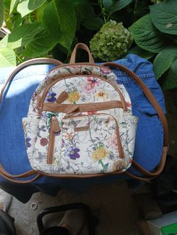 floral Mini  back pack