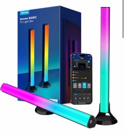 Govee RGBIC Light Bars, 15 Inches WiFi TV Backlight