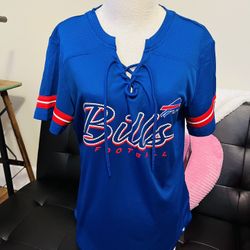 Buffalo Bills Laced Up Top - Brand New Tagged