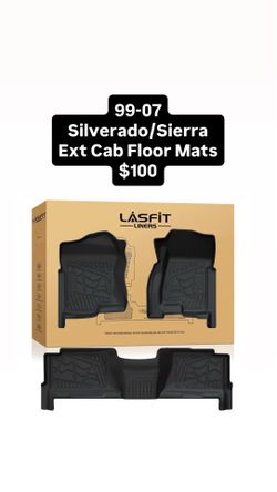 99-07 Silverado Sierra Ext Cab Floor Mats $100