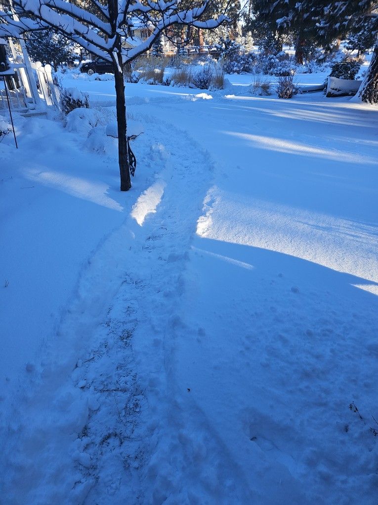 White Mud Snow Removal Bend Area