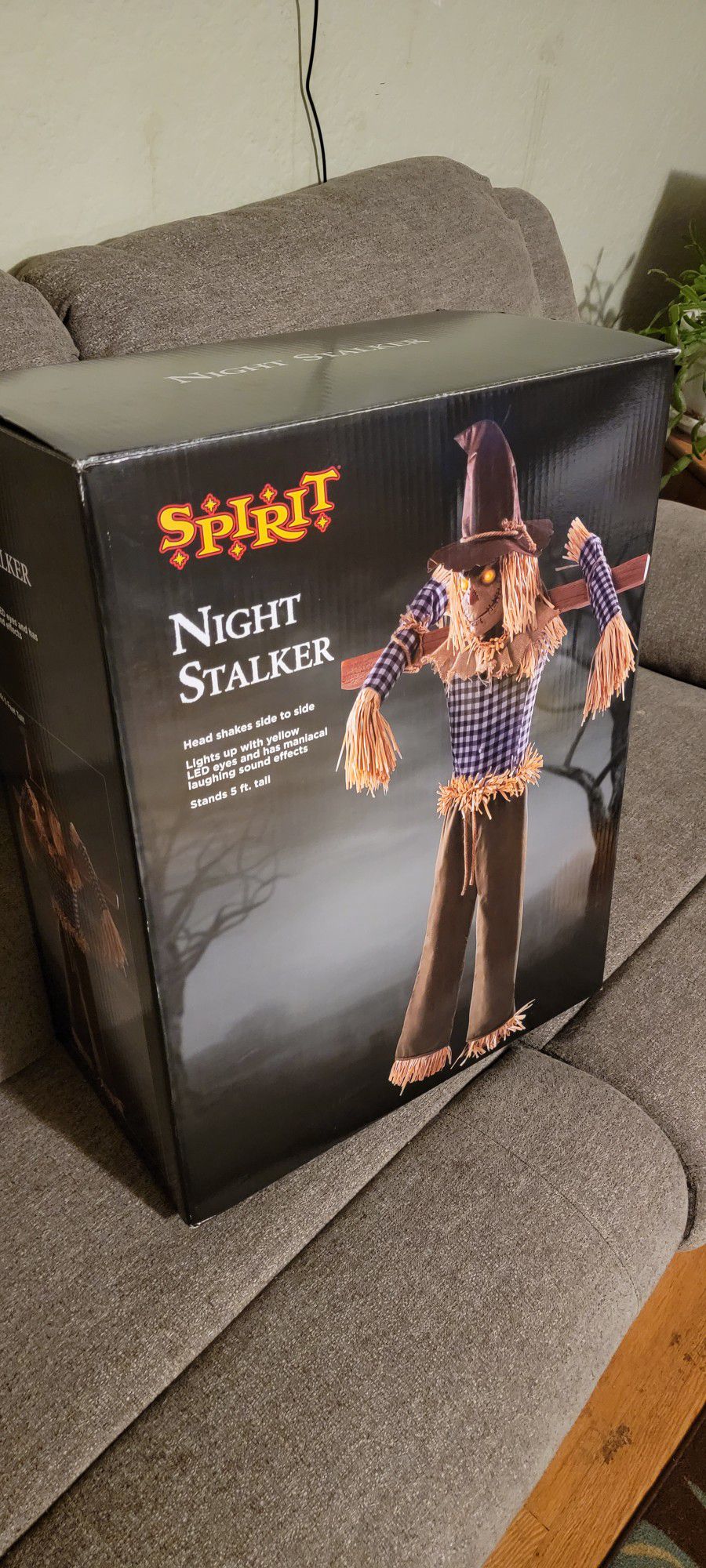 Night Stalker Halloween Animatronic - New